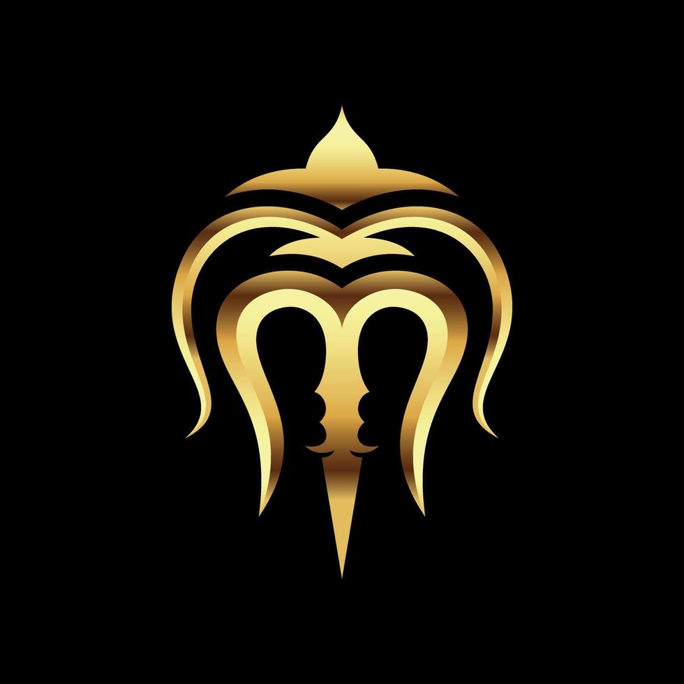 Sword logo design vector