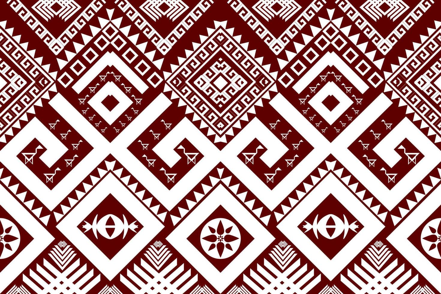 patrón tradicional oriental étnico geométrico.figura estilo de bordado tribal.diseño para papel tapiz,ropa,envoltura,tela,ilustración vectorial vector