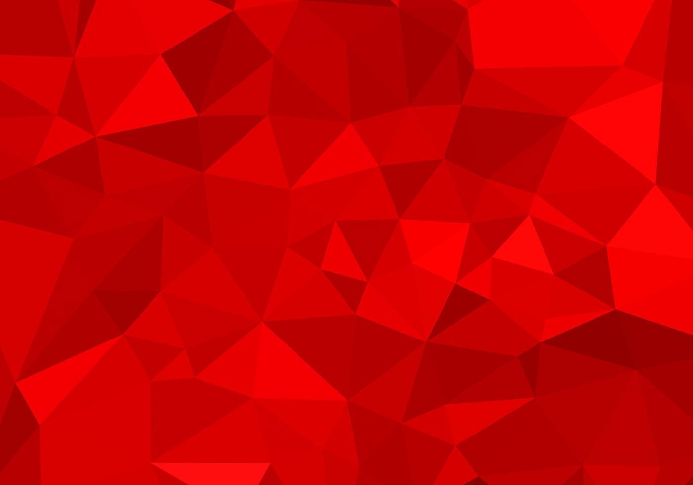 fondo rojo lowpoly vector