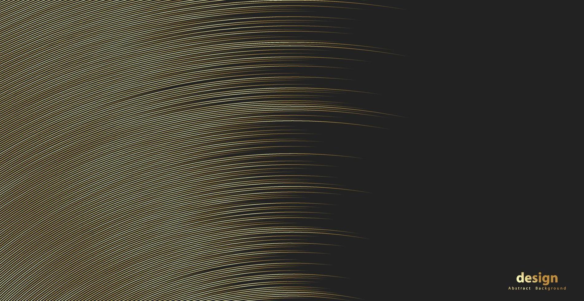Abstract gold luxurious wave line background - simple texture for your design. Gradient background. Modern decoration for websites, posters, banners, EPS10 vector