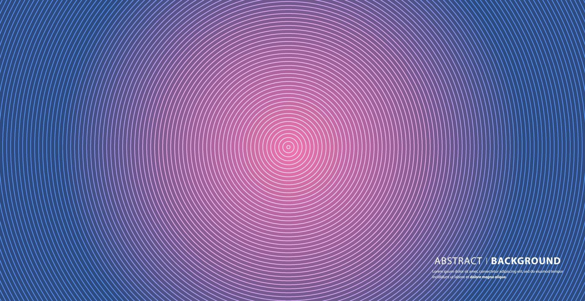 Circle line colorful halftone gradients background. Round for design elements in concept of technology, science or modern. Eps10 vector