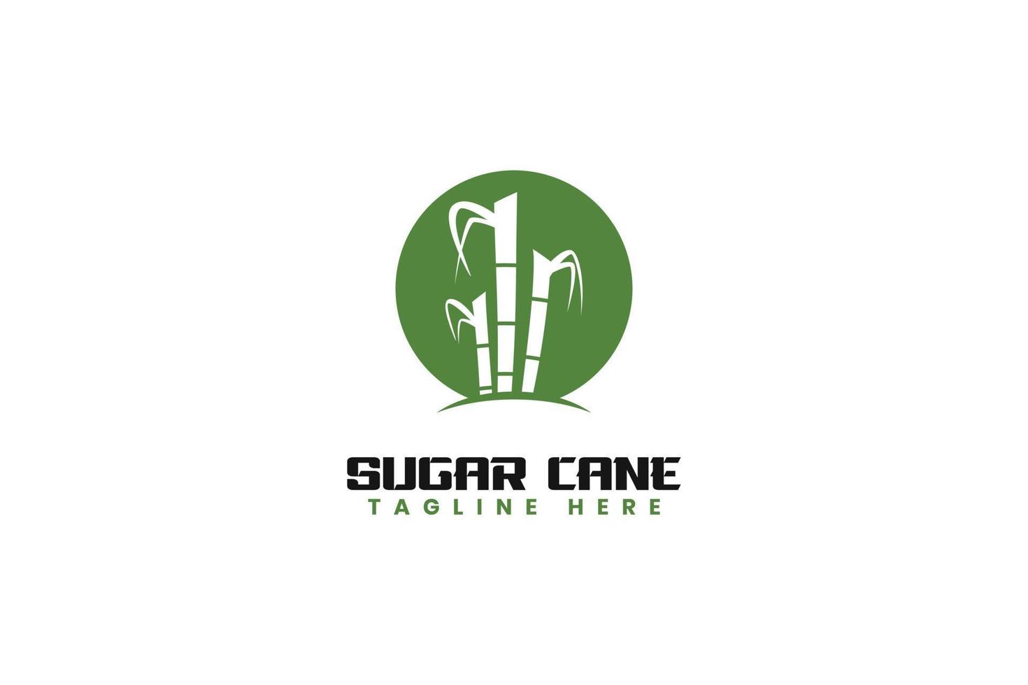 Sugar cane logo design vector