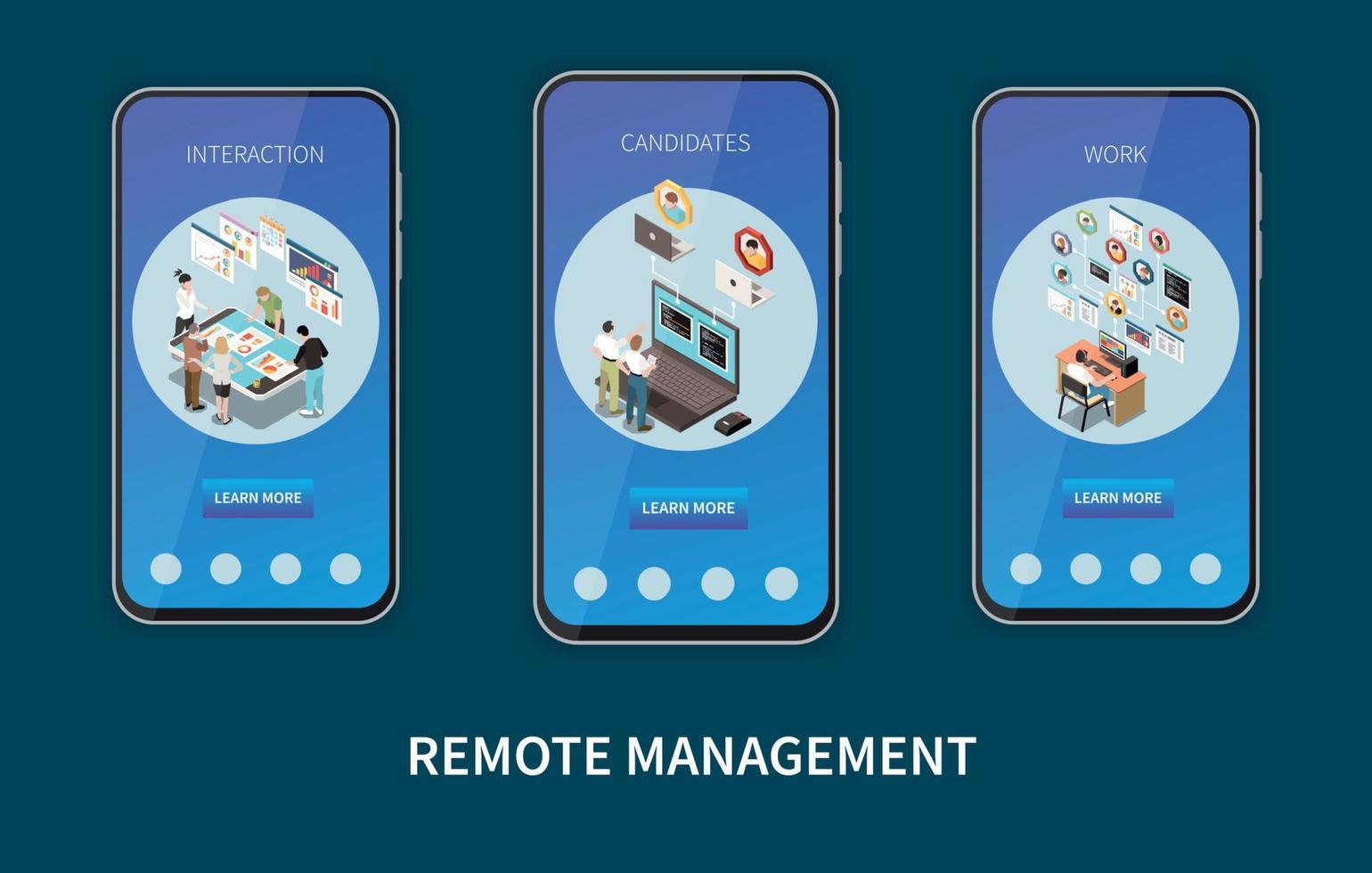 Remote Management Set vector