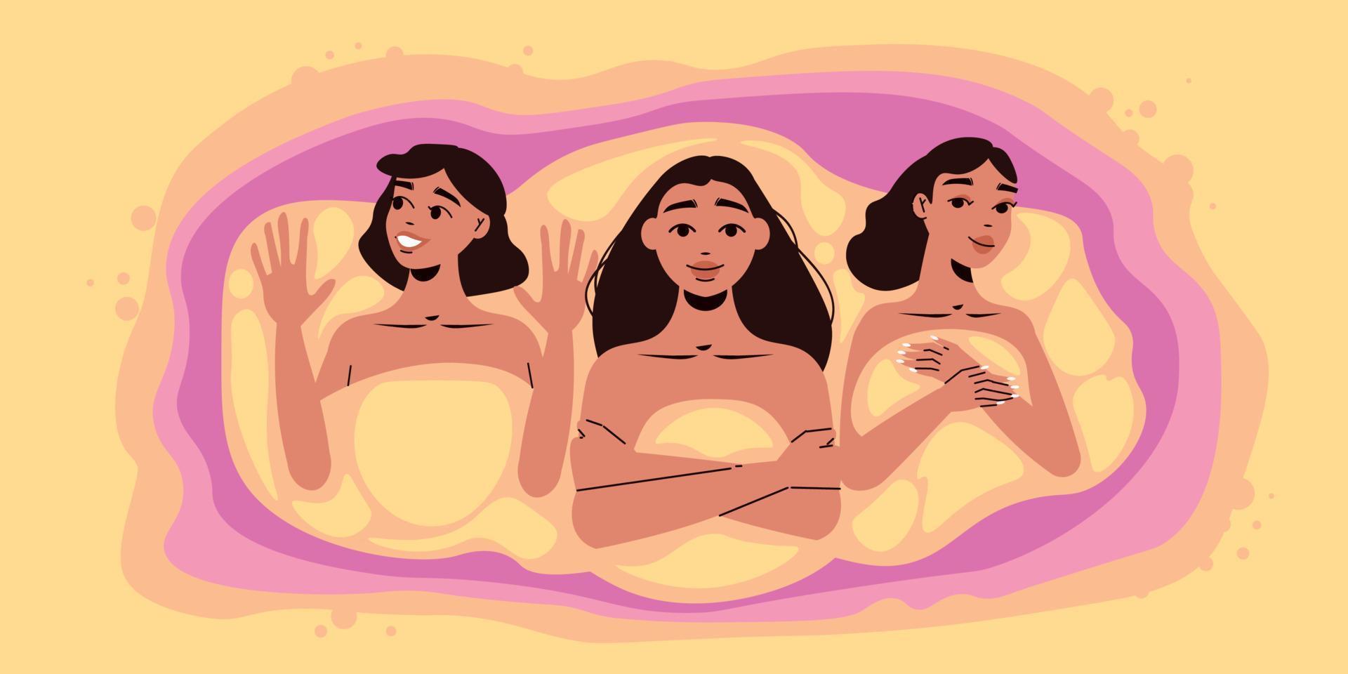 Emotions And Mood Positive Concept vector