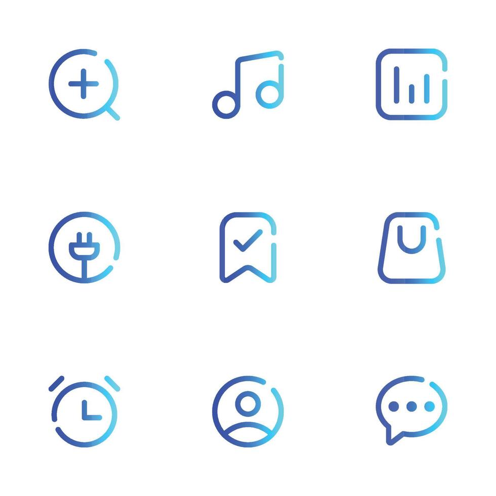 user interface phone vector