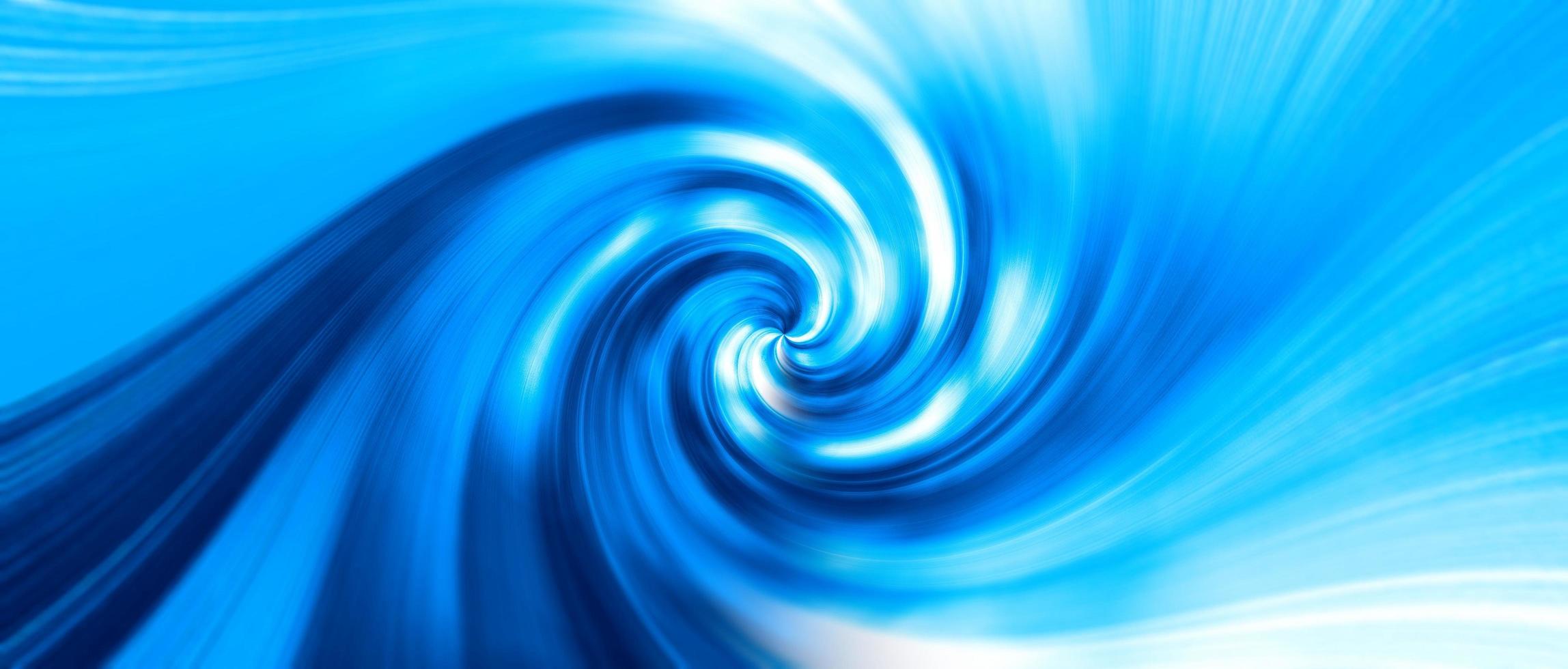 Blue color motion on abstract background photo