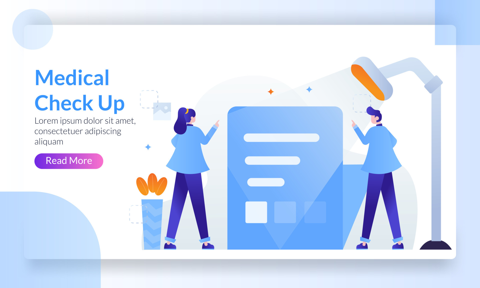 Digital Medical Check up report concept, healthcare and medical service, working with computer