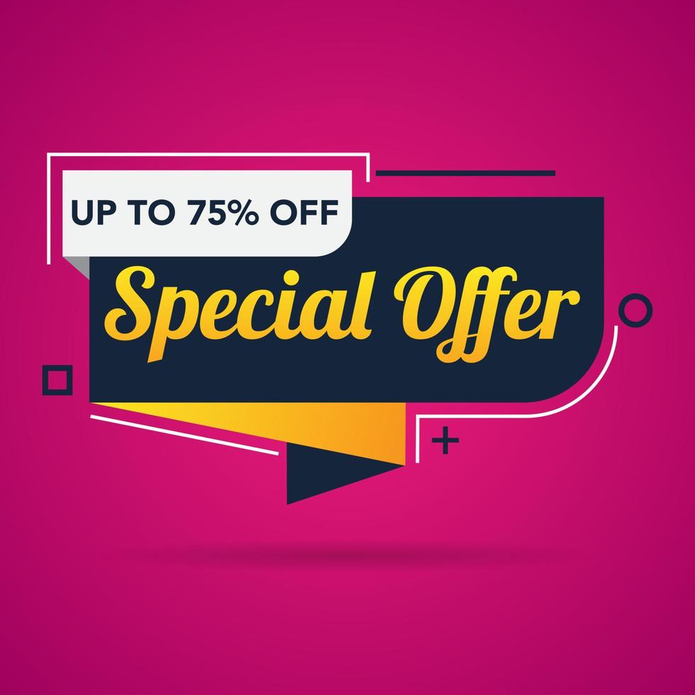 Sale banner template background, Big sale special offer. end of season super sale banner. big promotion, modern sale design. vector illustration.
