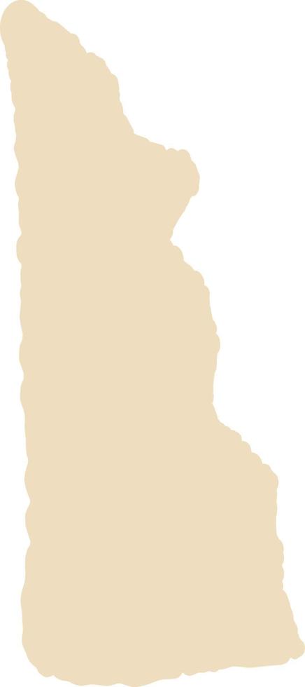 Sheet of paper with torn edges. vector