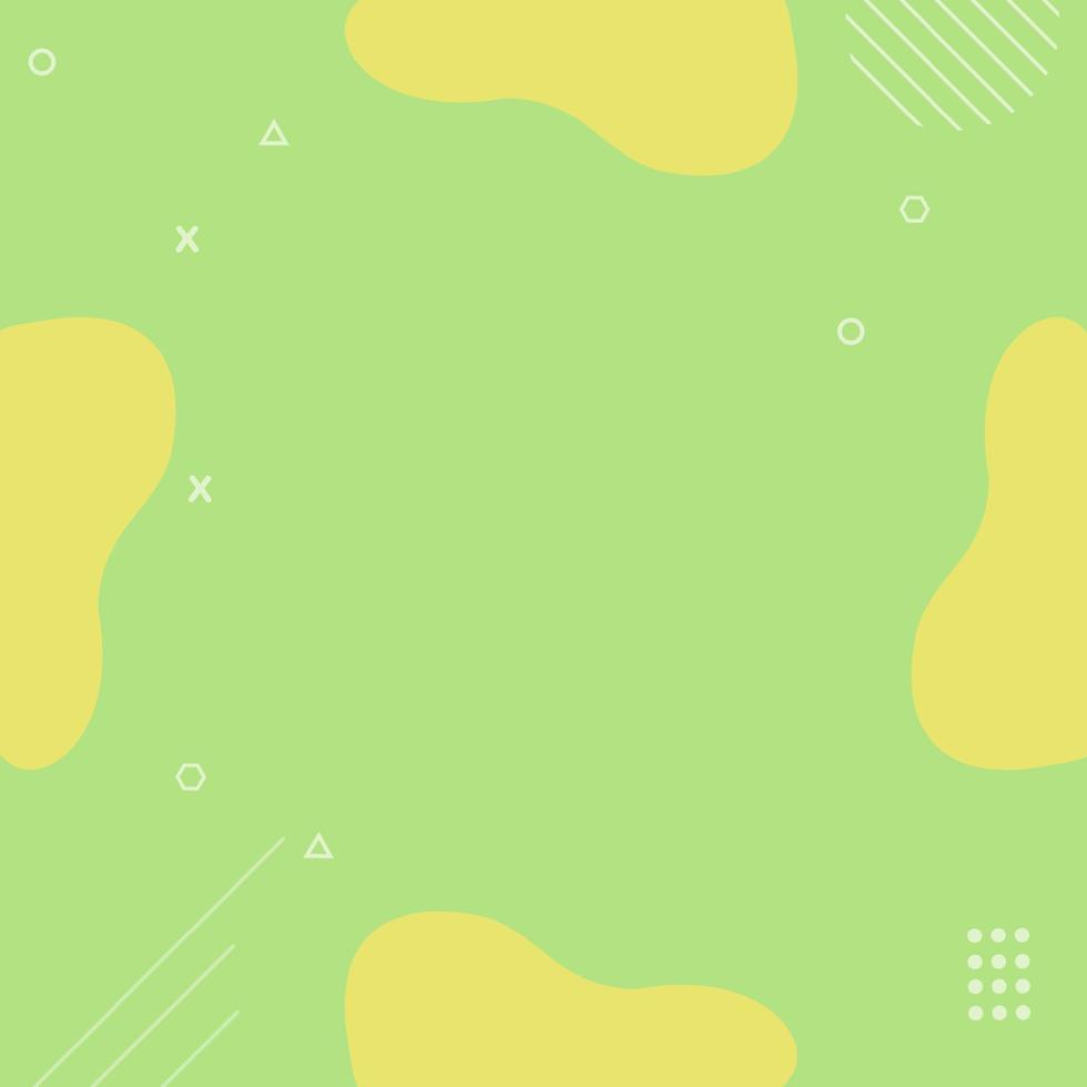 post social media green colour backgrounds 11 vector