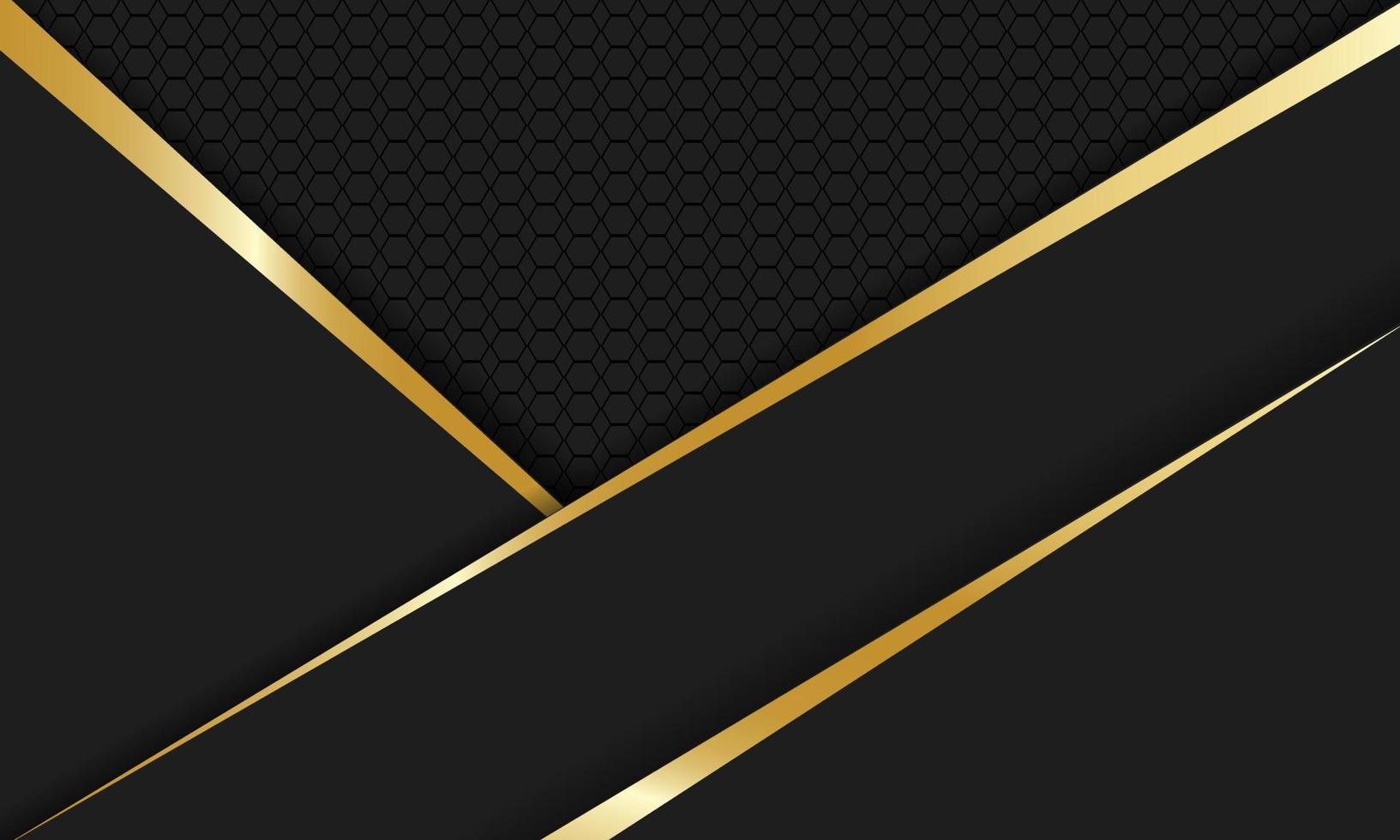 vector golden and black abstract background modern