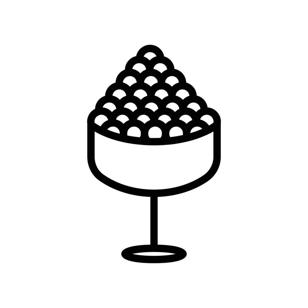 icono de hielo de fruta. estilo de icono de línea. adecuado para el símbolo de bebidas frescas. diseño simple editable. vector de plantilla de diseño