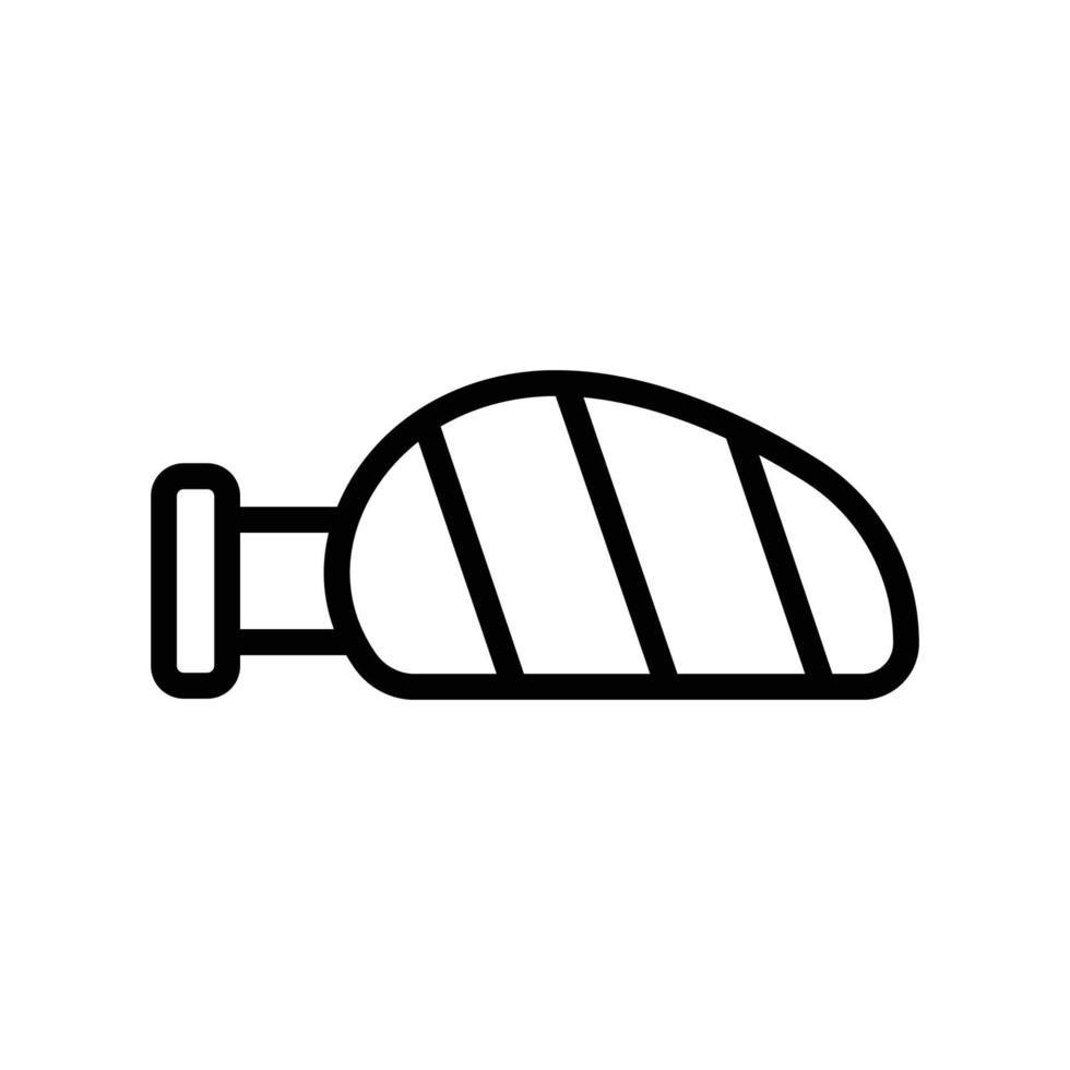 Car mirror icon . line icon style. suitable for car part symbol. simple design editable. Design template vector