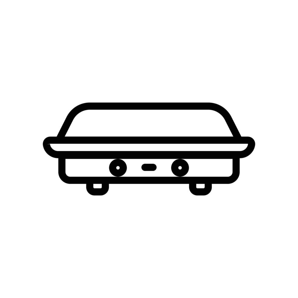 icono de coche estilo de icono de línea. adecuado para el símbolo de transporte. diseño simple editable. vector de plantilla de diseño