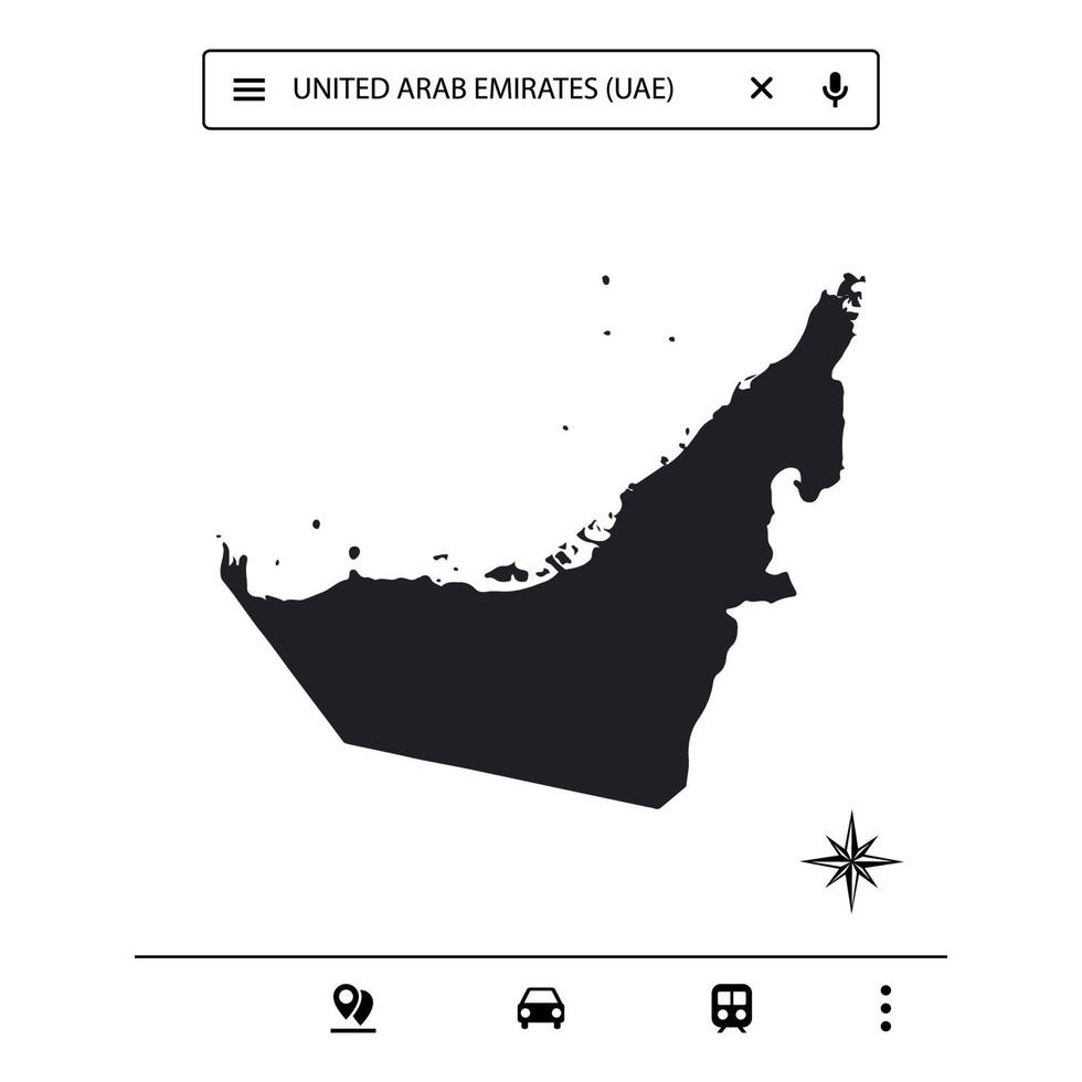 icono asia mapa de vector aislado eps10