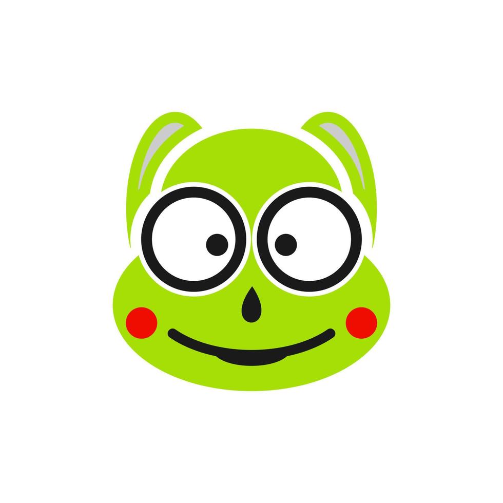 frog logo mascot vector