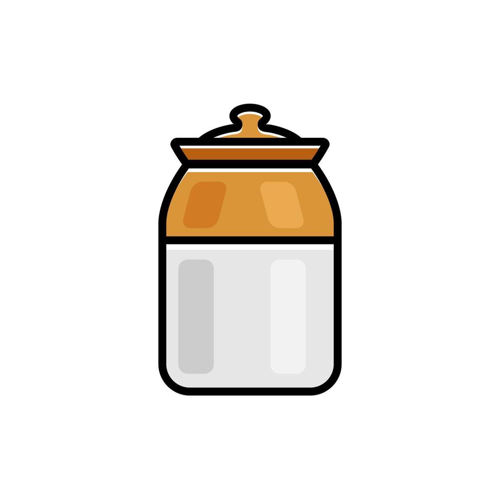 Ceramic pickle jar also known Bharani traditional indian bottle 5884880  Vector Art at Vecteezy