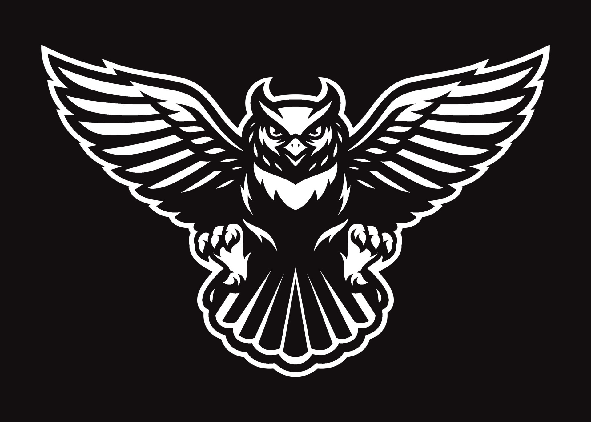 Owl Vector Logo 5885016 Vector Art at Vecteezy