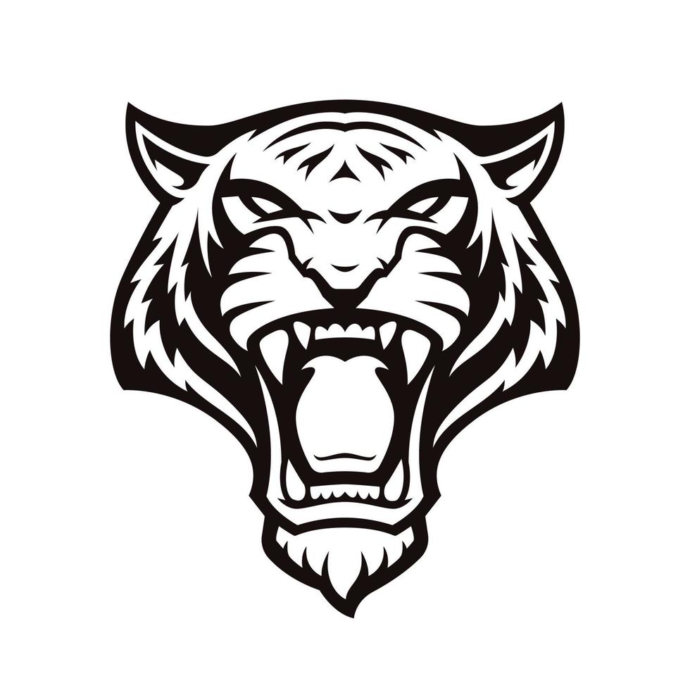 Tiger Vector Mascot