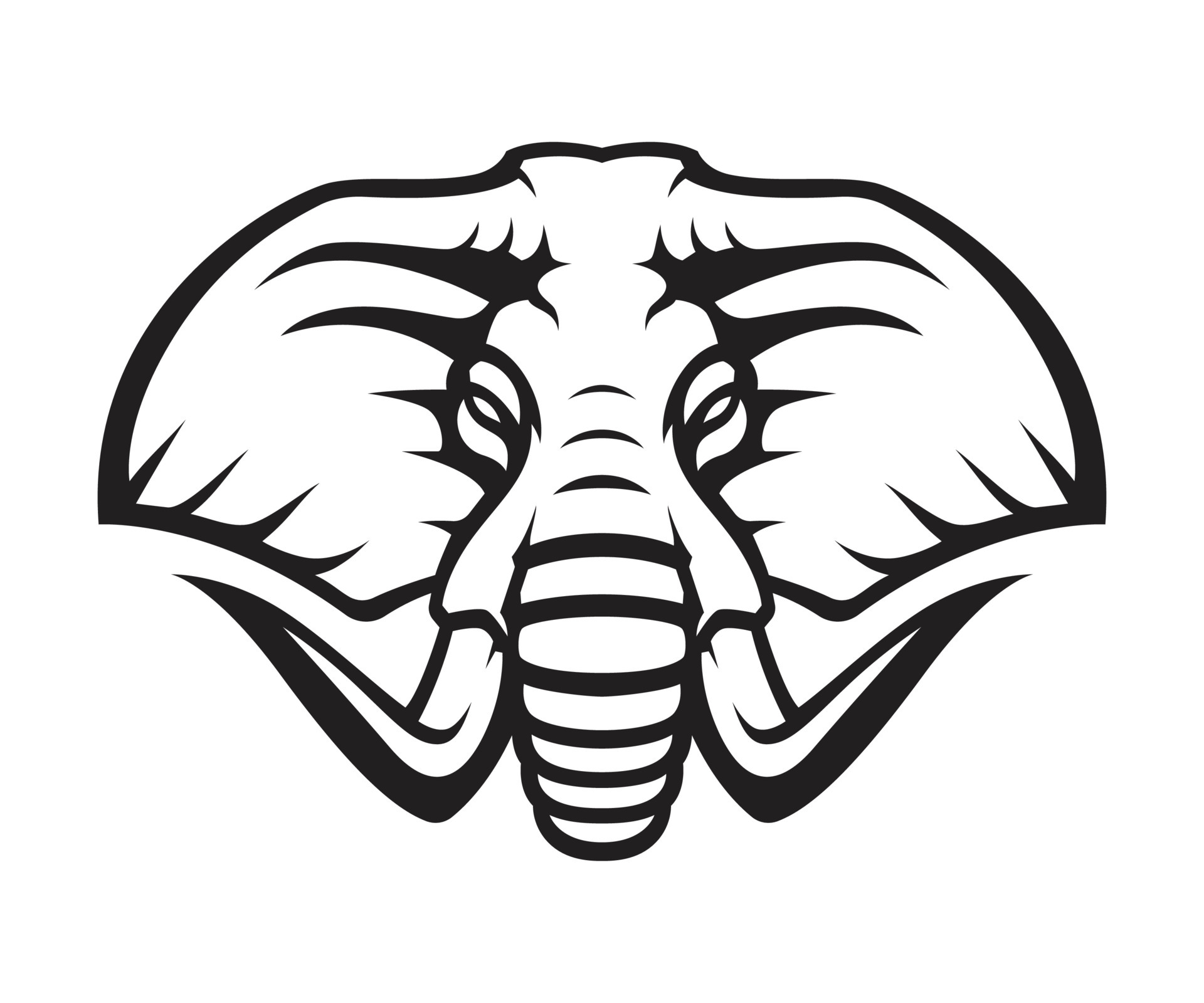 An Elephant Vector Logo 5885054 Vector Art at Vecteezy