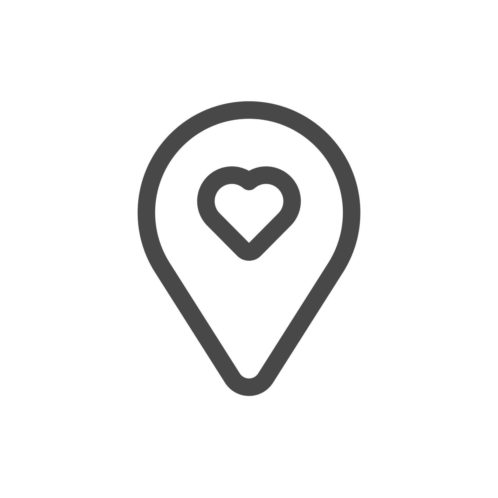 Map Pointer with Heart 5886805 Vector Art at Vecteezy