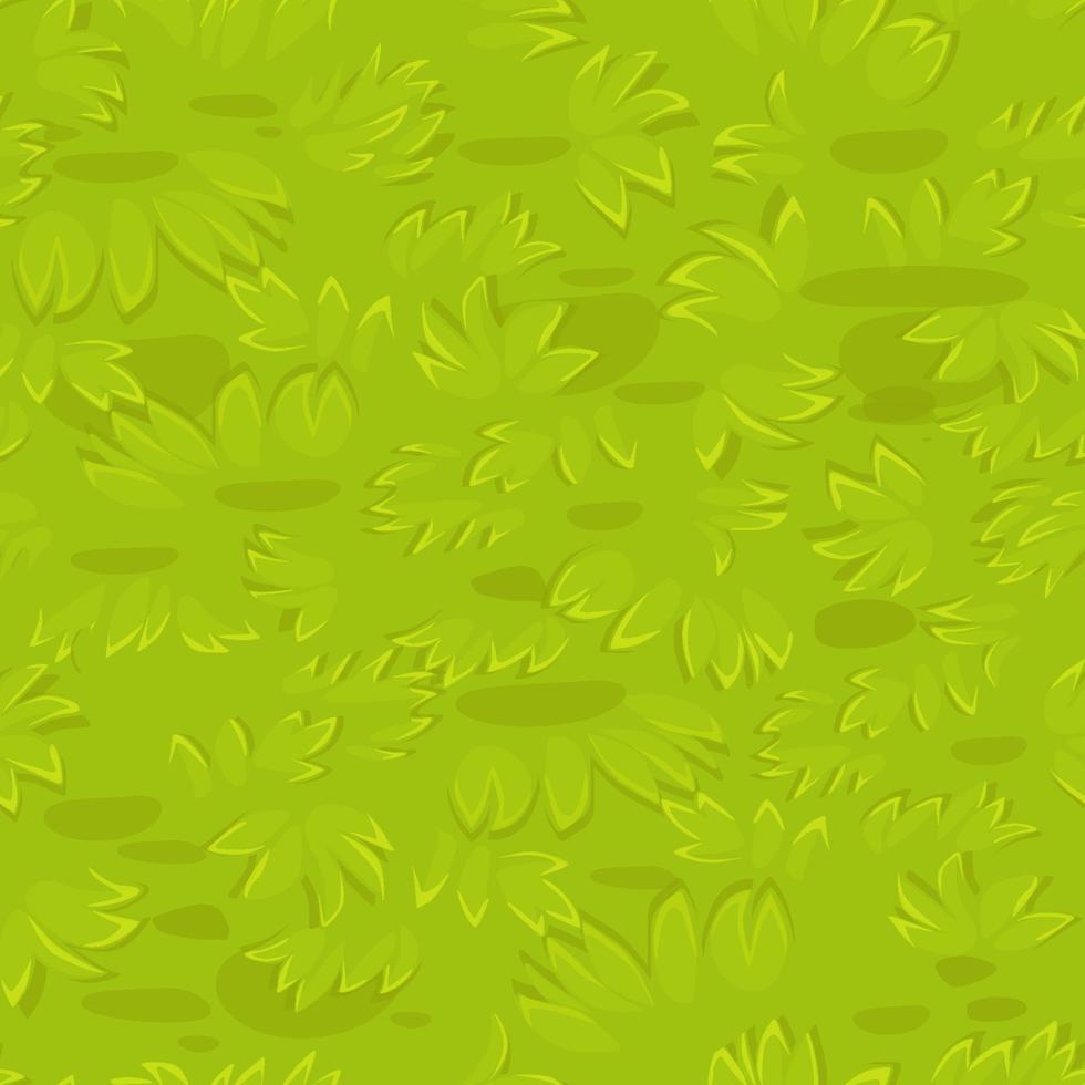 Seamless textured grass background on the lawn. Natural organic grass pattern. vector