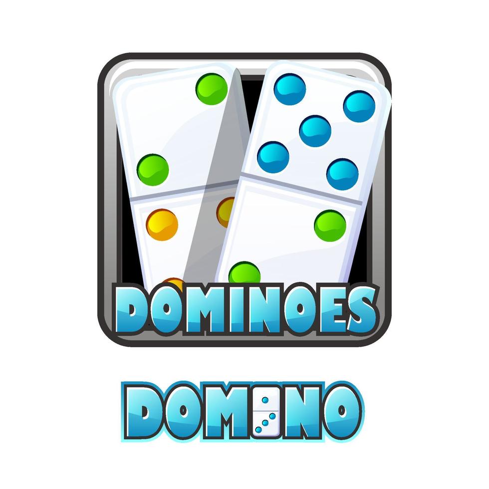 Premium Vector  Set of isolated white classic dominoes for the game  collection of simple domino chips