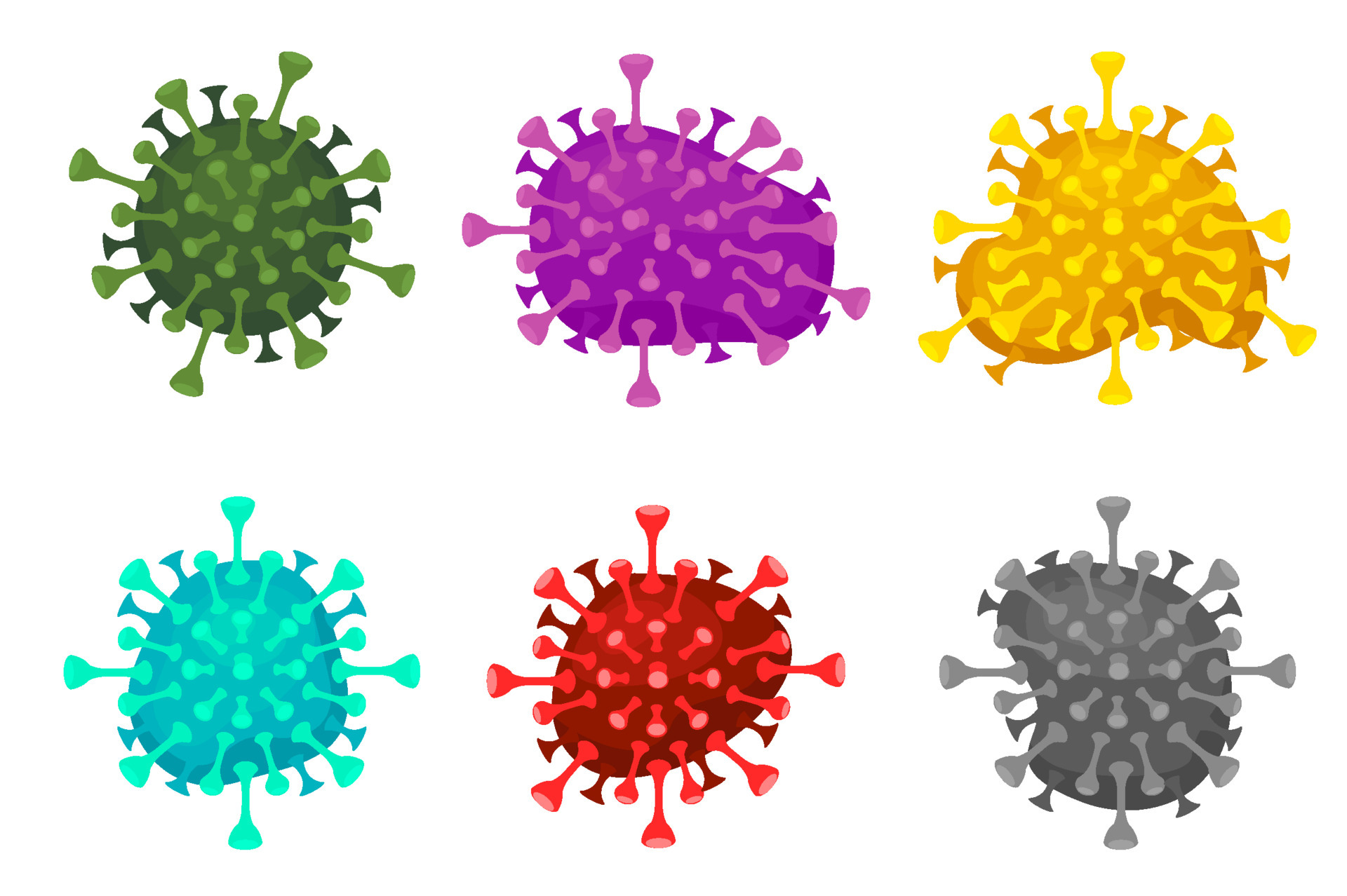 shapes of viruses