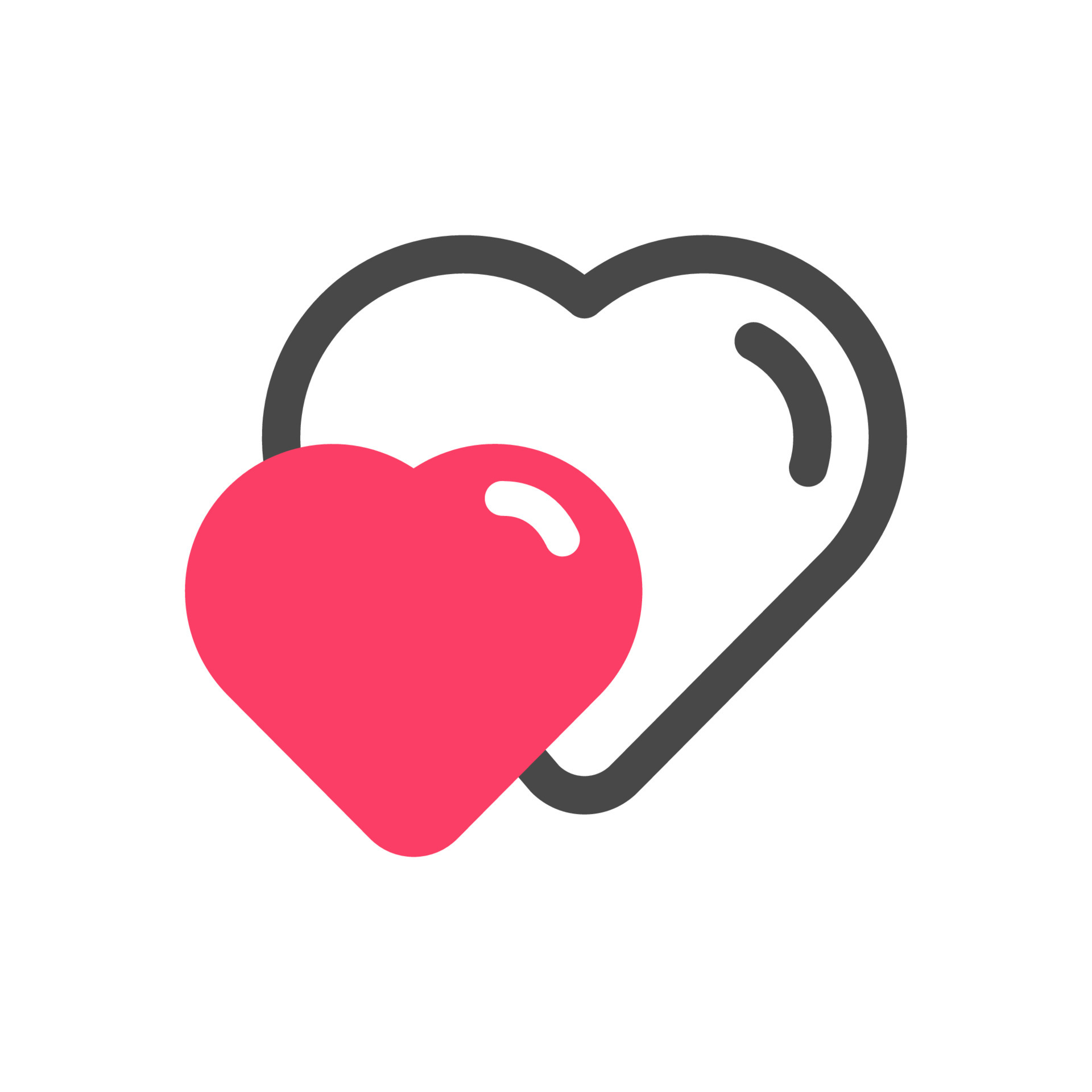 Two Love Illustration 5887006 Vector Art at Vecteezy