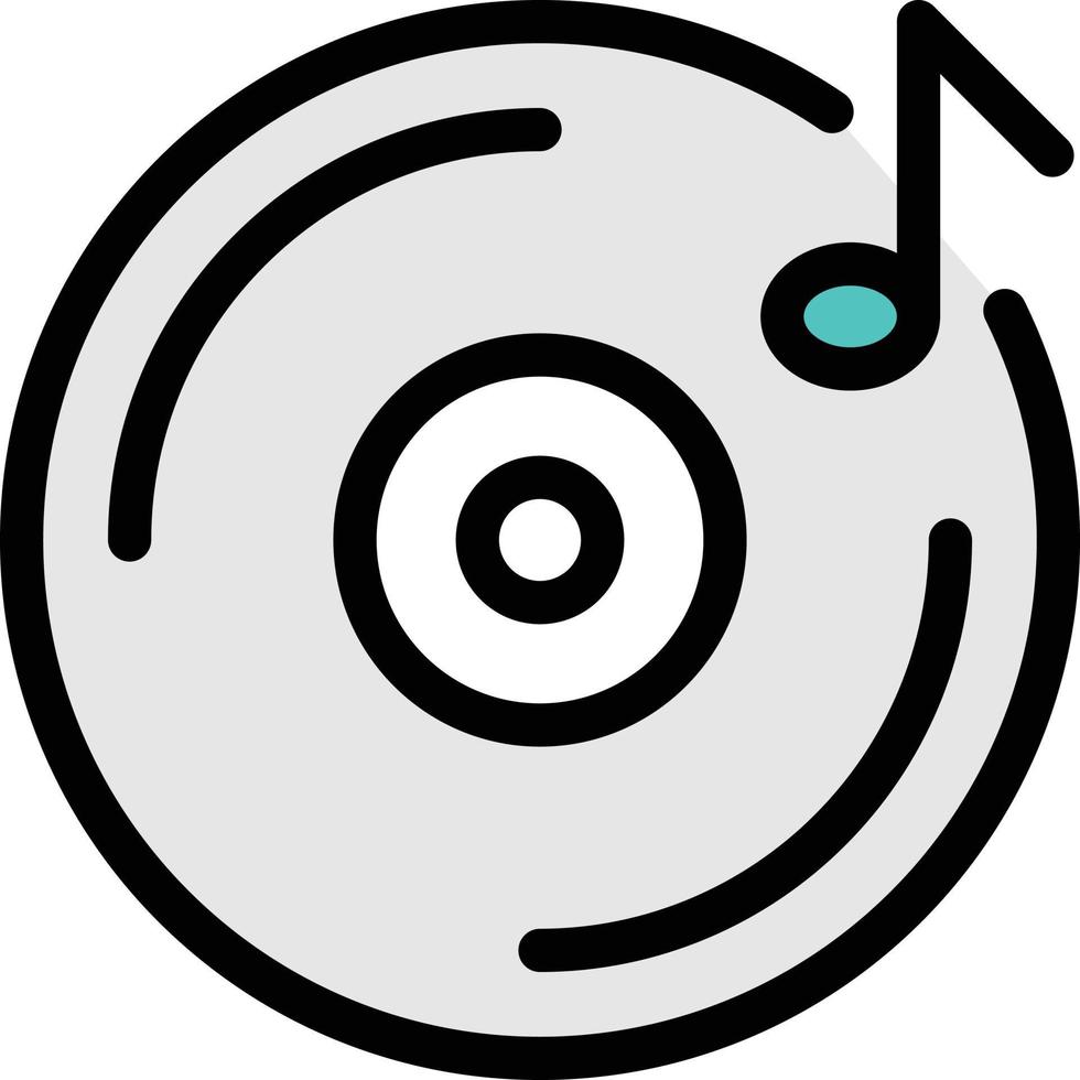 ilustración de vector de música sobre un fondo. símbolos de primera calidad. iconos vectoriales para concepto o diseño gráfico.