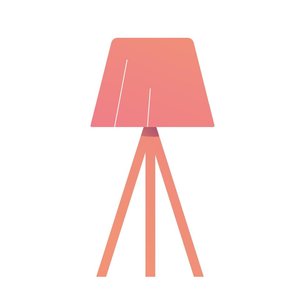 Standing Lamp Illustration vector