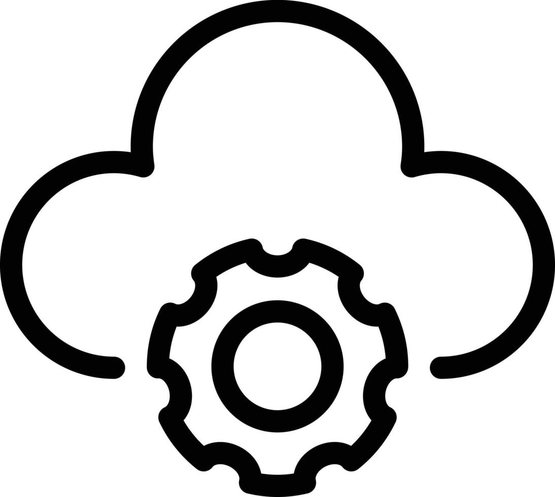 cloud Vector illustration on a background. Premium quality symbols. Vector icons for concept or graphic design.