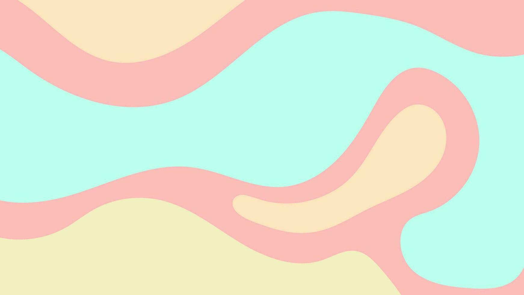 Ilustración de vector de fondo de onda colorido abstracto
