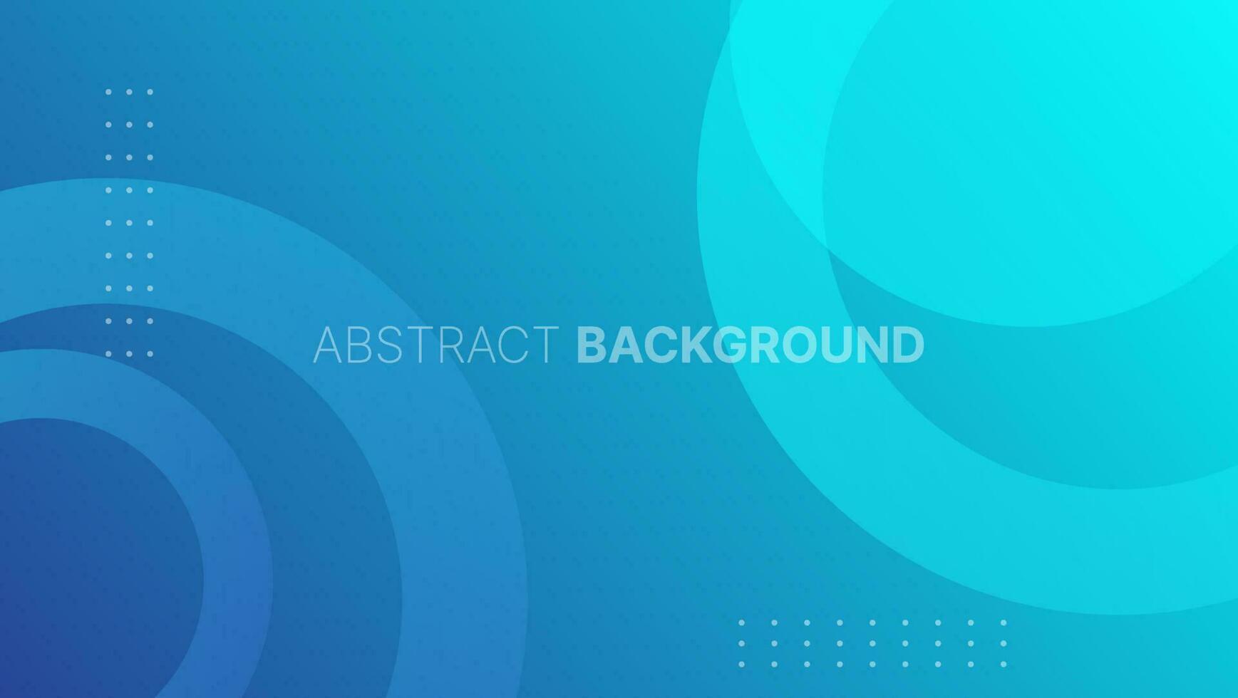 abstract blue geometric background with circle shapes.vector illustration vector