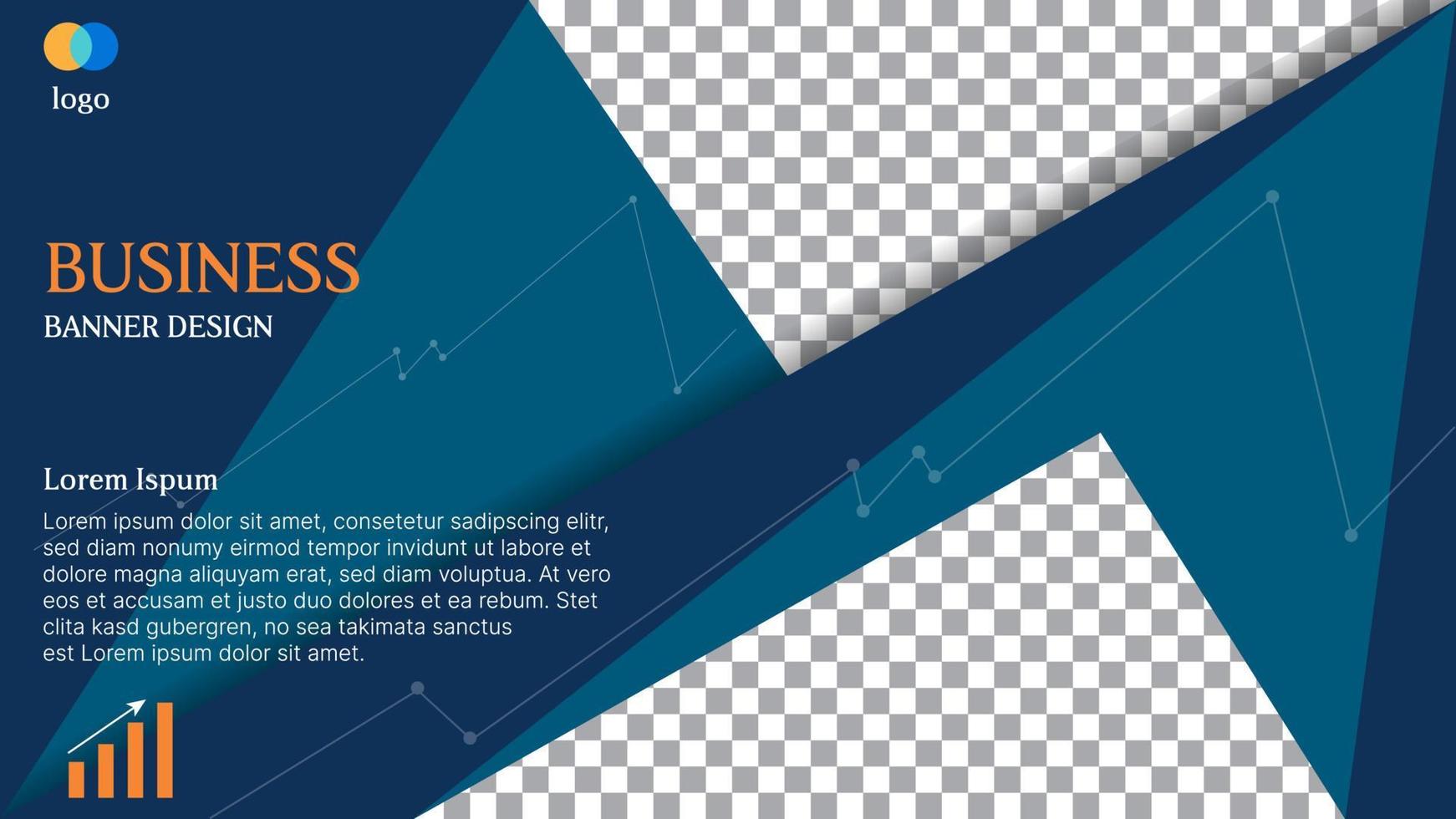 abstract business blue background. vector illustration 5889479 Vector