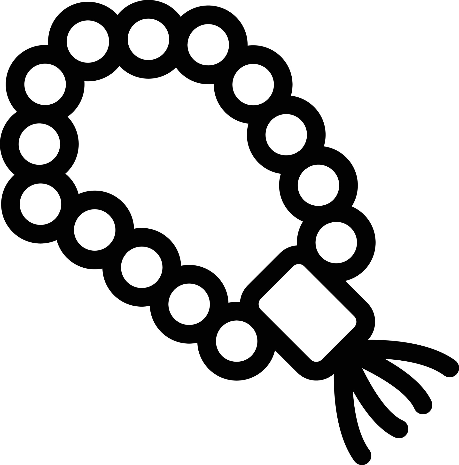 bead Vector illustration on a background. Premium quality symbols