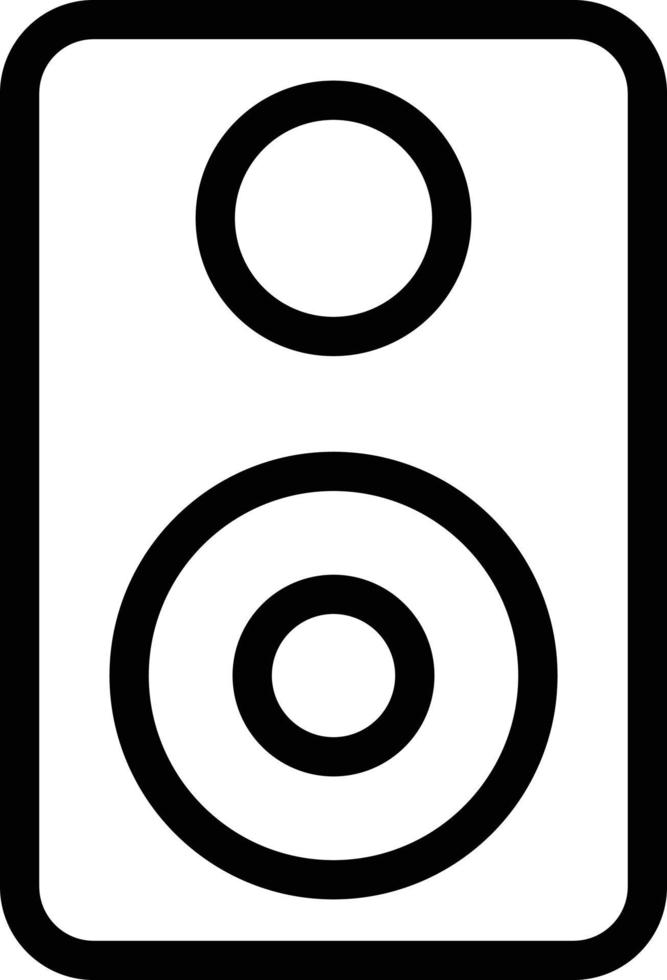 woofer Vector illustration on a background. Premium quality symbols. Vector icons for concept or graphic design.