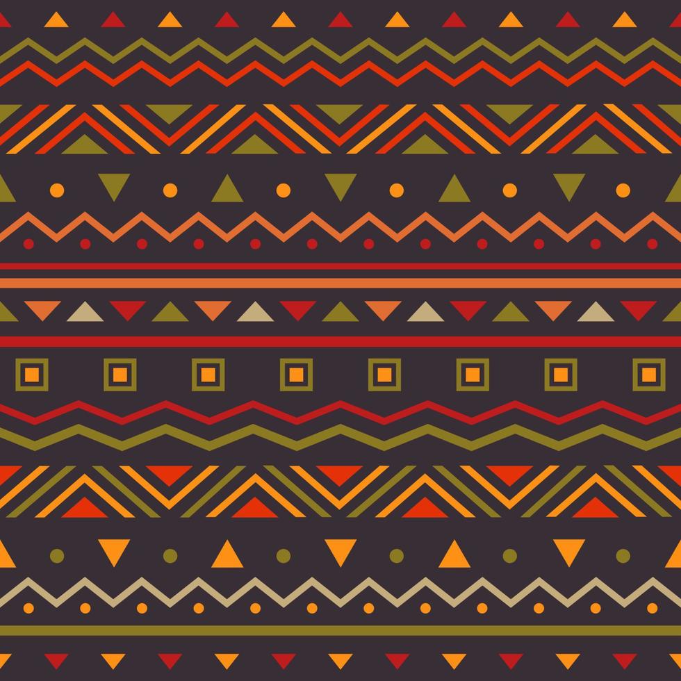 African History Seamless Pattern vector