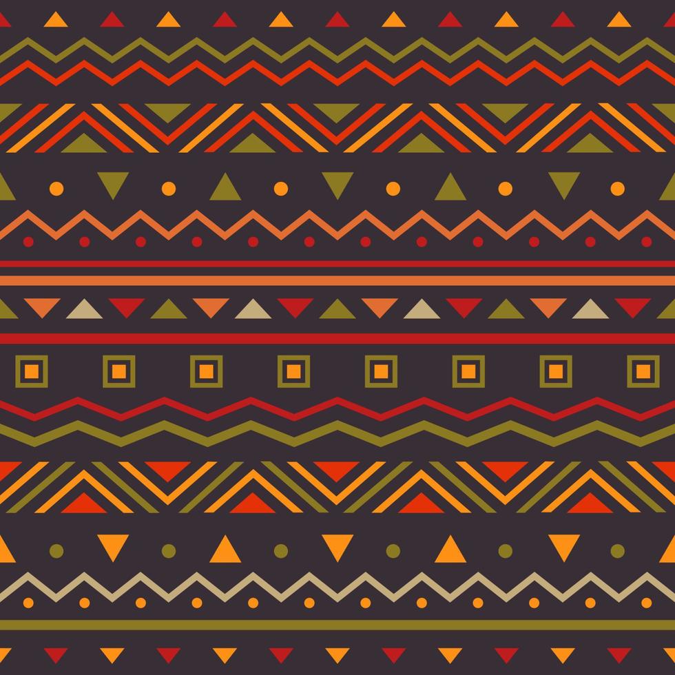 African History Seamless Pattern vector