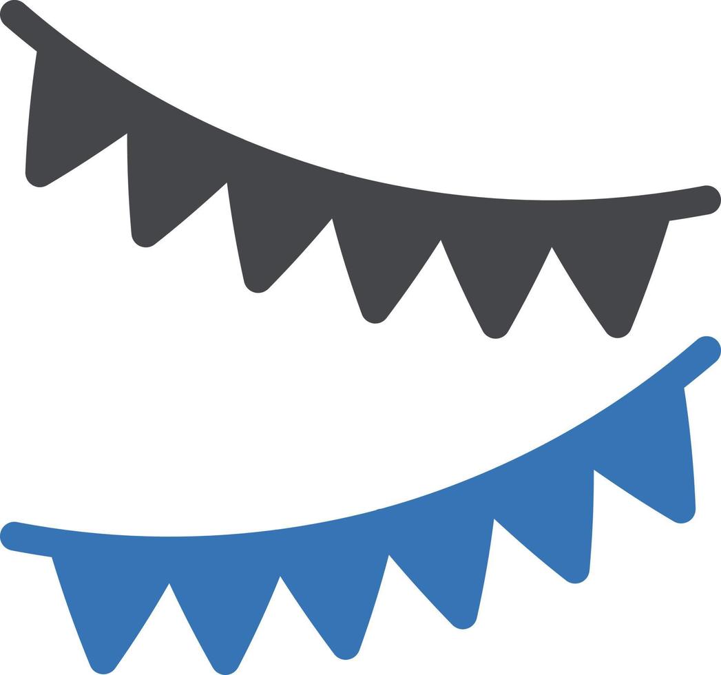 bunting Vector illustration on a background. Premium quality symbols. Vector icons for concept or graphic design.