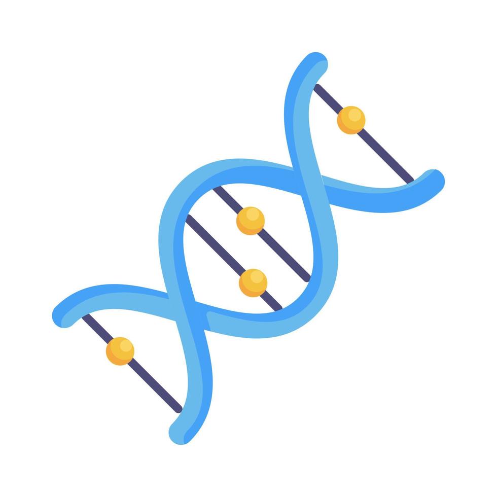Genetic Atomic Illustration vector