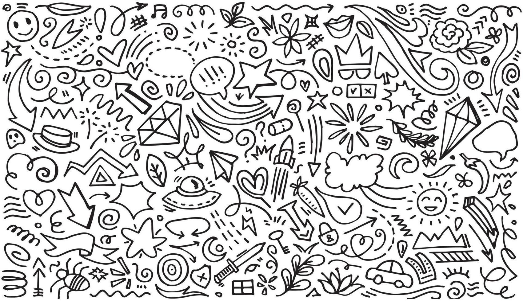 Doodle Art vectoriel, icônes et graphiques à télécharger gratuitement