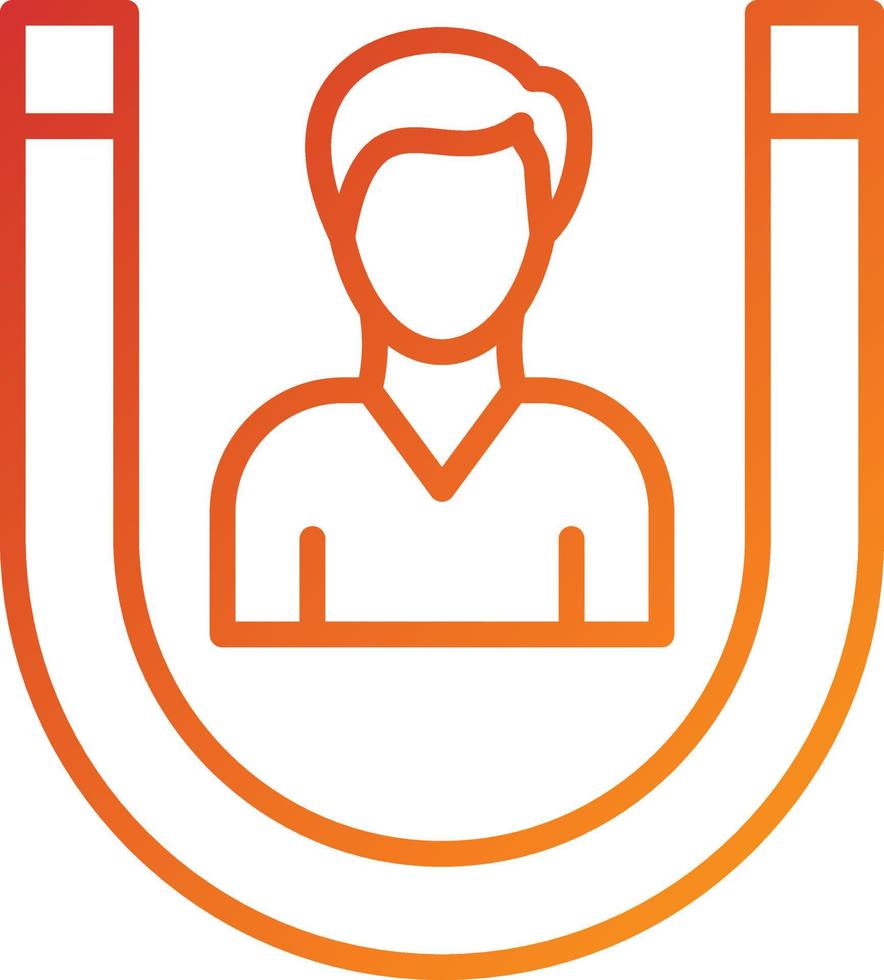 User Engagement Icon Style vector