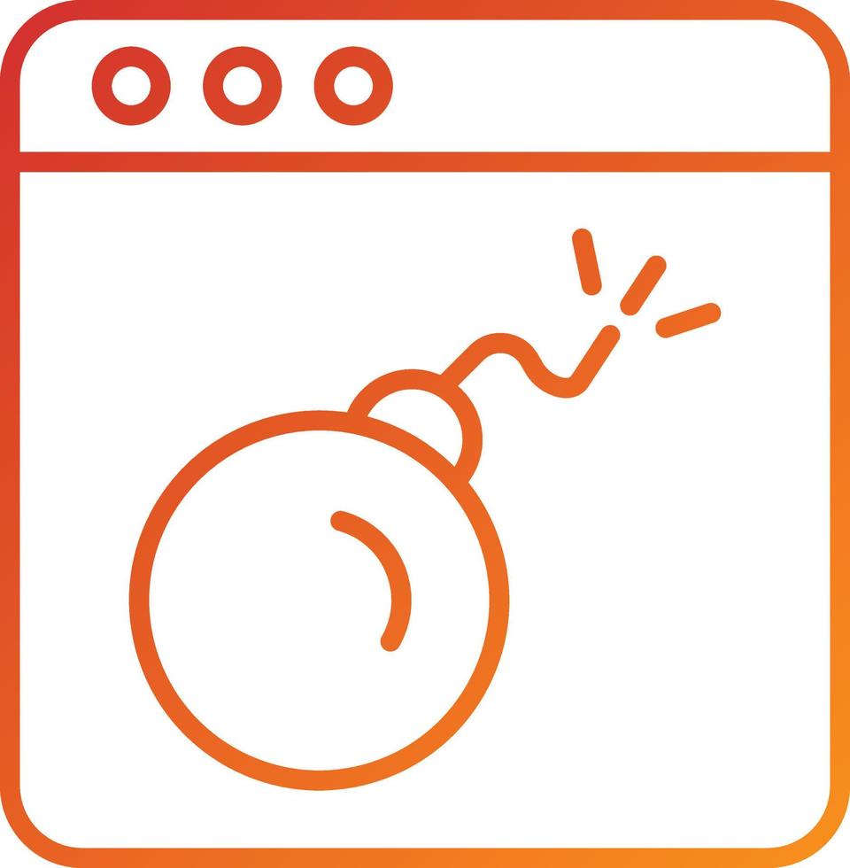 Bomb Icon Style vector