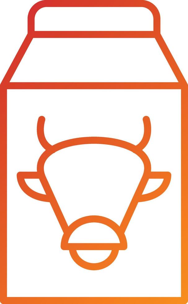 Milk Icon Style vector