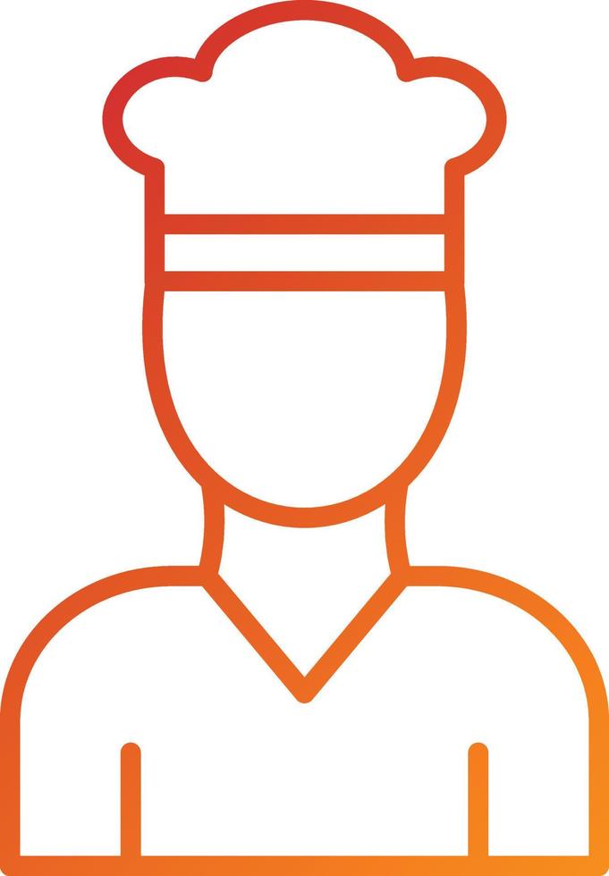Chef Icon Style vector
