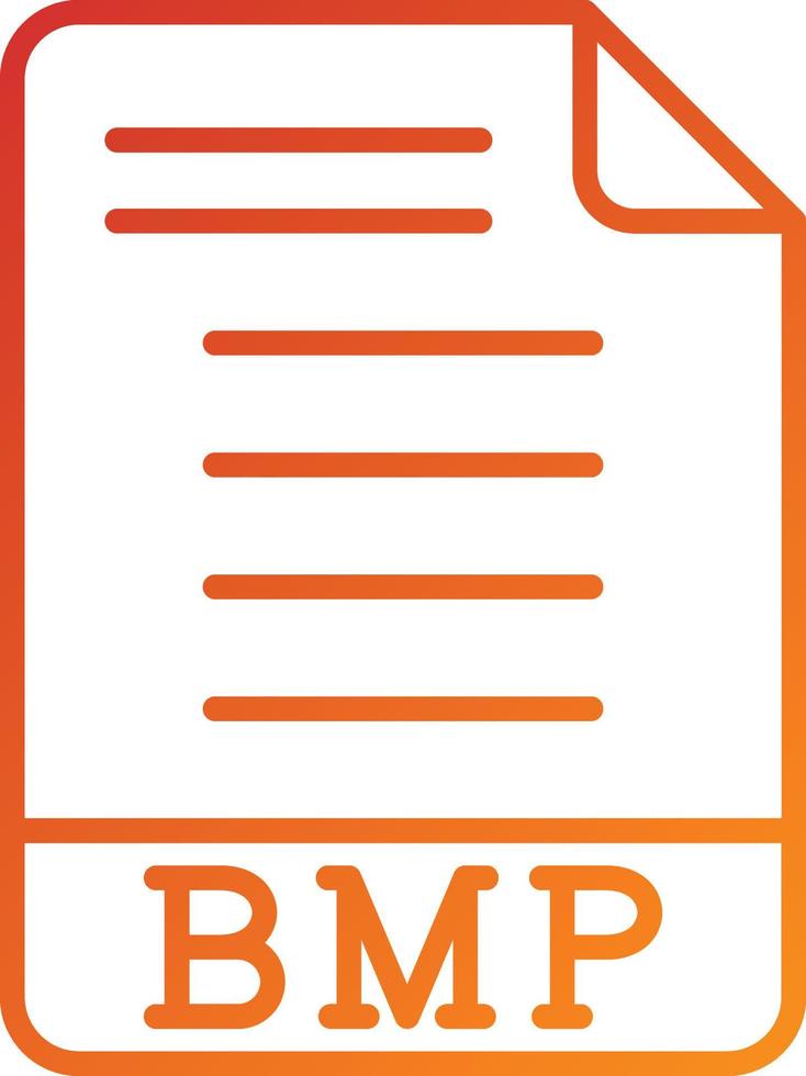 BMP Icon Style vector