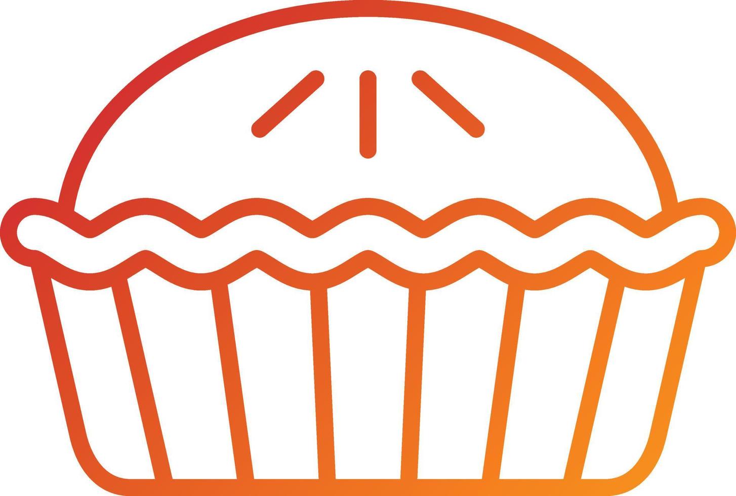 Pie Icon Style vector