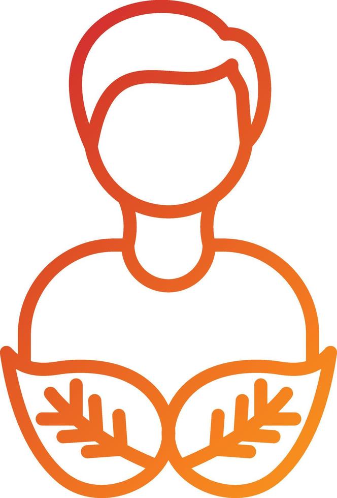 Ecologist Icon Style vector