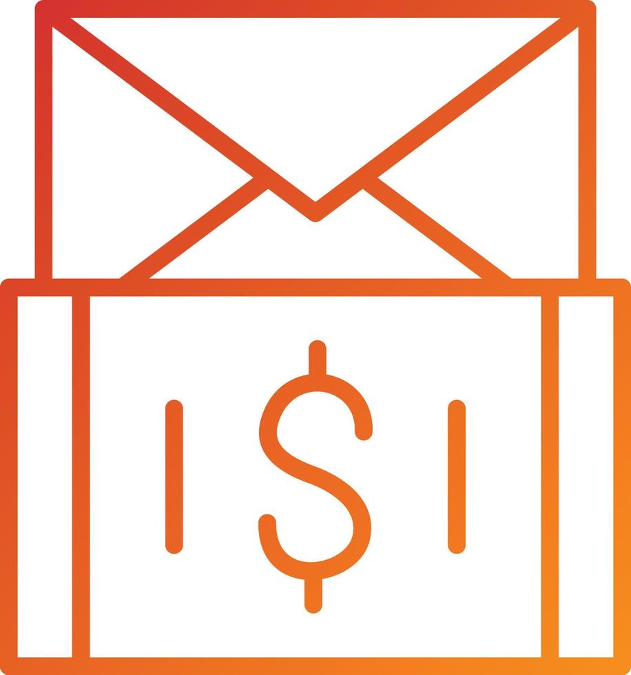 Send Money Icon Style vector